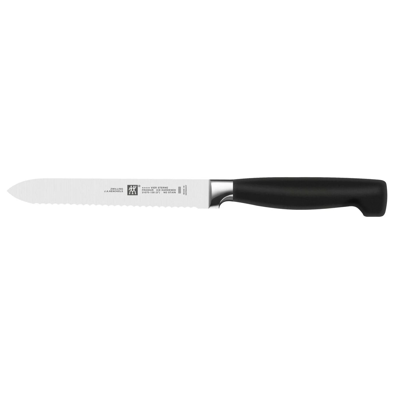 Zwilling J. A. Henckels - Four Star 5 Inch Serrated Utility Knife - Image 3